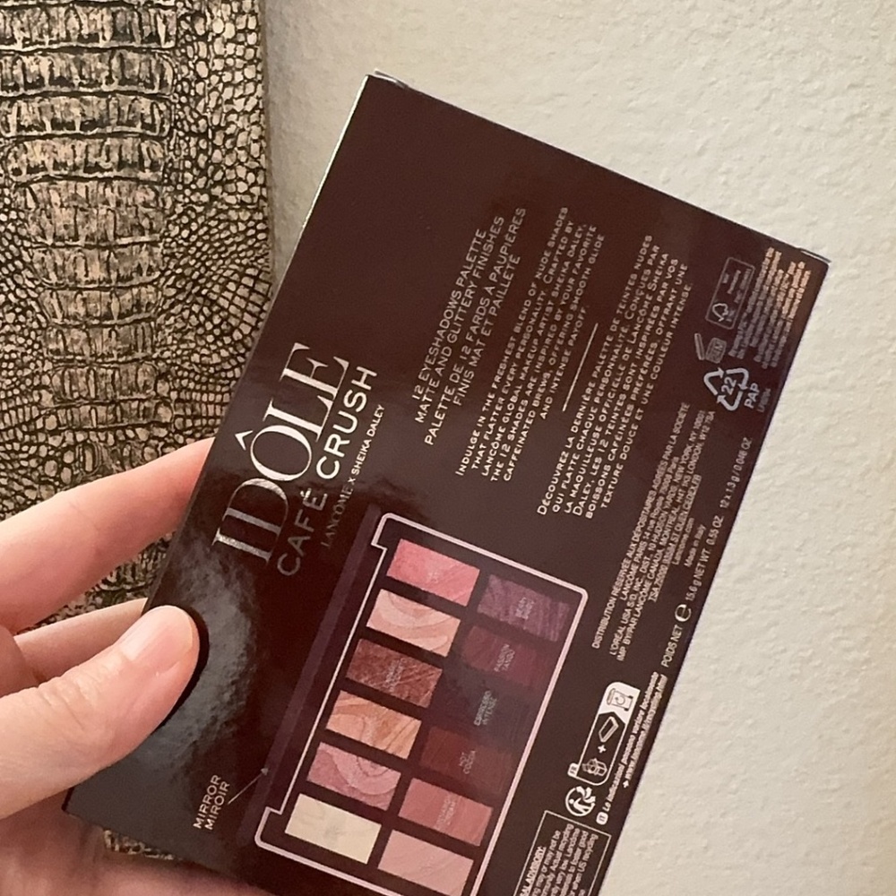 Lancome Idole cafe crush Eyeshadow Palette - Gold, Brown, Pink Hues. NWT. - Picture 2 of 3